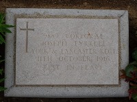 Struma Military Cemetery - Tyrrell, Joseph